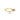 18K gold GEOMUSE ring with baguette tourmaline and diamonds.