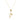 Desert Rose Bouquet necklace with diamonds and 18K gold.