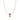 Elegant pearl necklace with desert rose pendant, featuring star rubies and diamonds, made with 18K gold.