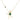 Handmade 18k gold necklace with a pear-shaped emerald, symbolizing mother-child bond.