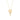 Gold character jewelry featuring a girl in a white dress holding a diamond flower.