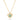 ELIXIR HEART pendant with emerald, diamonds, and mother of pearl on 18k gold chain.