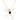 Handmade 18k gold necklace with blue sapphire.